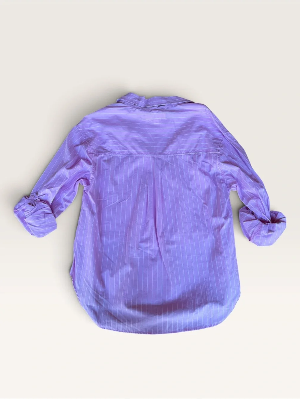Zara Pink Pinstripe Button-Down Shirt